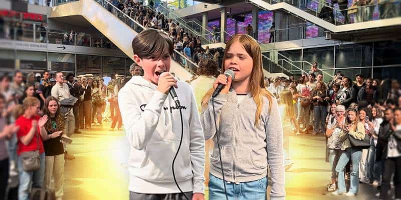 Two Kids Sing “Die With a Smile” by Lady Gaga: A Street Performance That Stuns Paris
