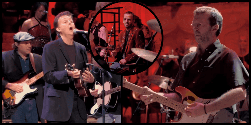 Paul McCartney and Eric Clapton Perform “Something” Live: A Heartfelt Tribute to George Harrison