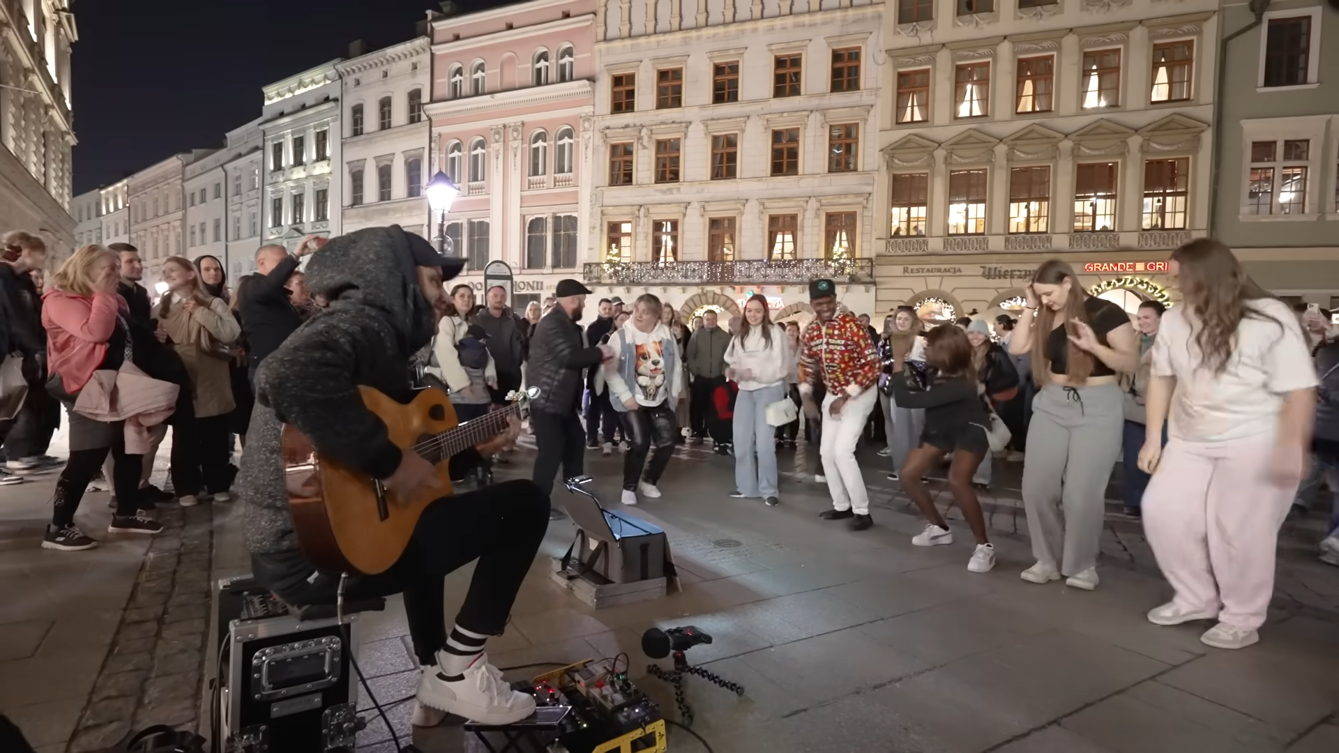 One Guitar. One Crowd. Instant Electricity.