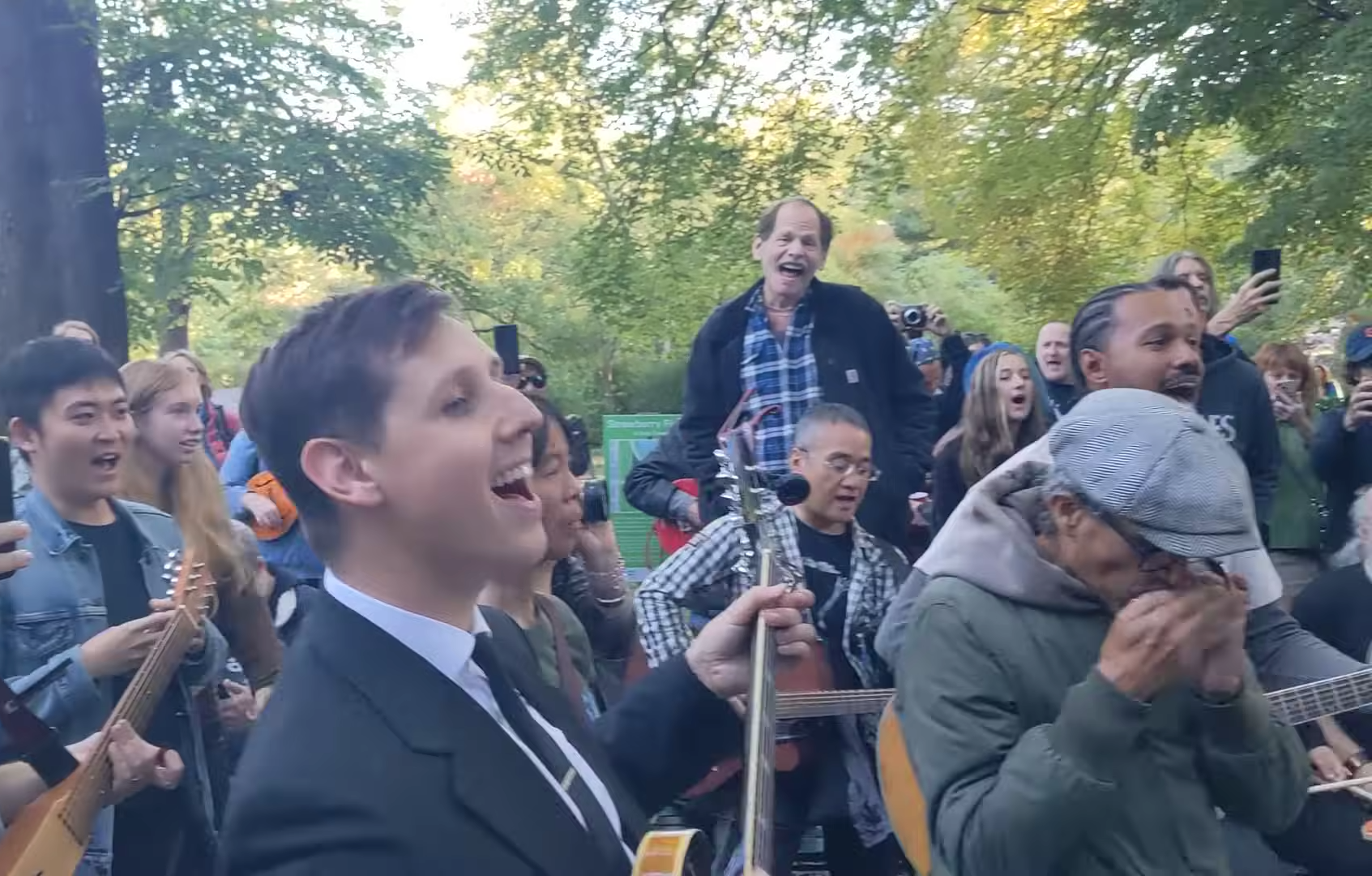 John Lennon Birthday Tribute Turns Raw and Touching at Strawberry Fields