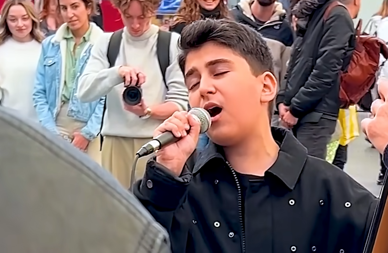 Albert Armenakian’s Jaw-Dropping Street Duet Goes Viral