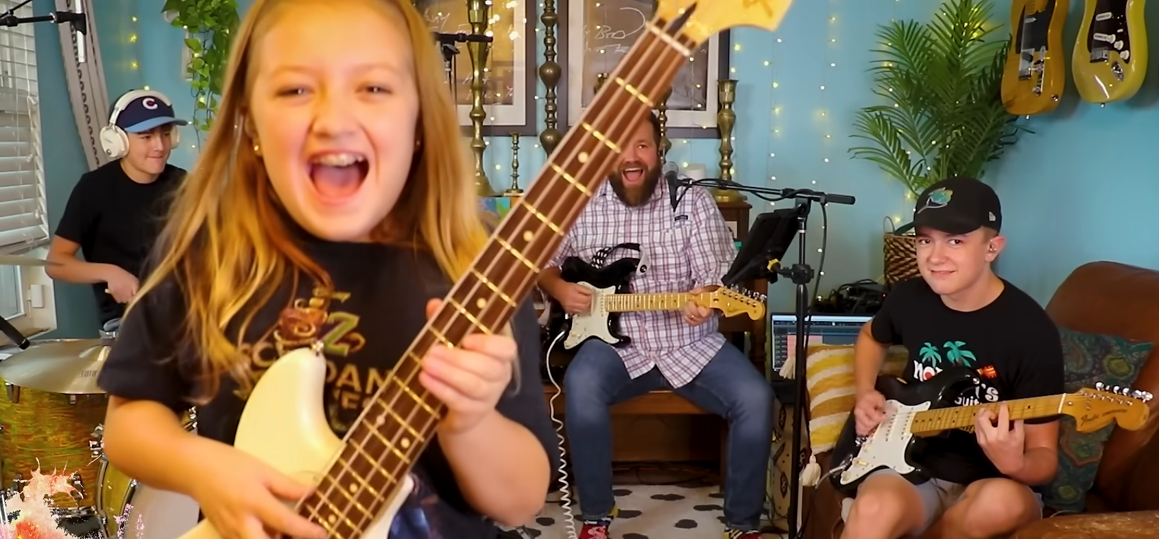 Colt Clark and the Quarantine Kids Deliver an Incredible Sultans of Swing